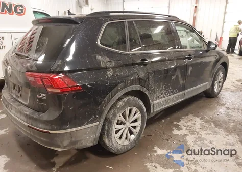 2018 Volkswagen Tiguan 2.0T Se/2.0T Sel z USA, uszkodzony, nr VIN 3VV2B7AX7JM072238